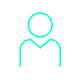 01 Icon white neon mint 80x80